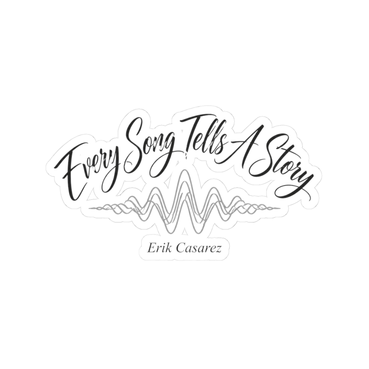 Mixtape "Every Song Tells A Story" Sticker - alternate angle 1, merchandise