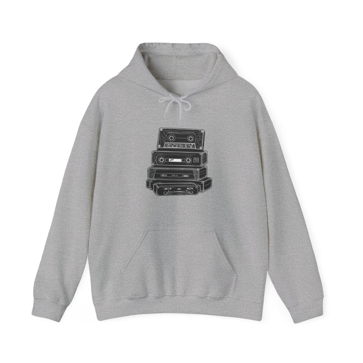 Love Retro Mixtape 80's Blank Cassette Tape Gifts Hoodie - Official hoodies merchandise
