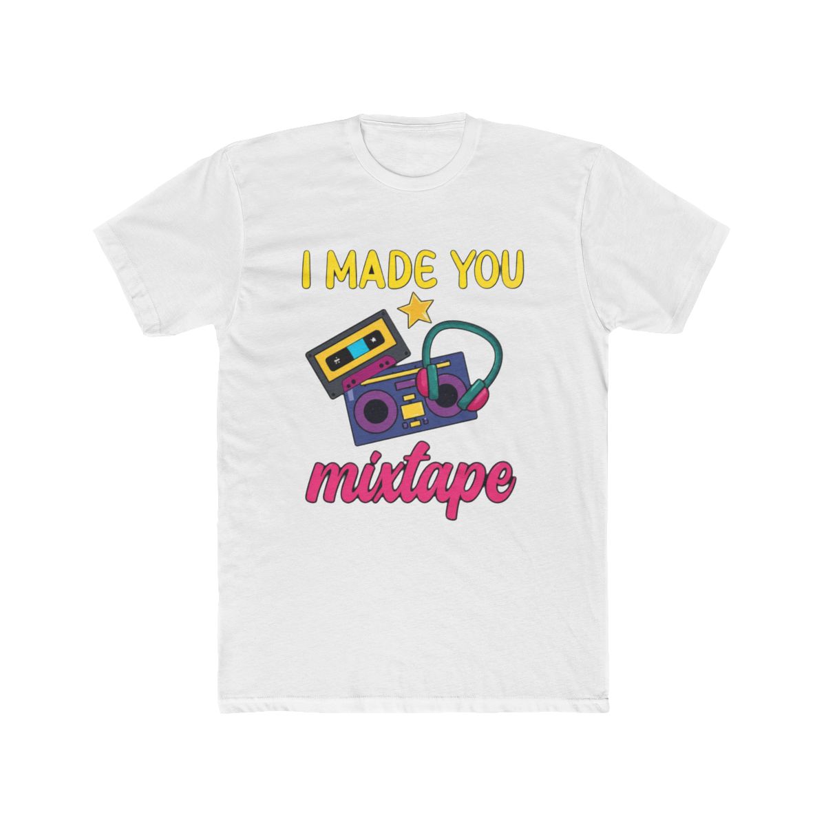 I Made You A Mixtape 80s 90s T-Shirt - Official t-shirts merchandise